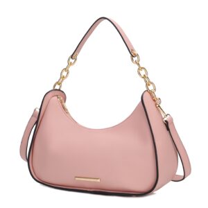 MKF Collection Lottie Vegan Leather Womens Shoulder Bag by Mia k. 