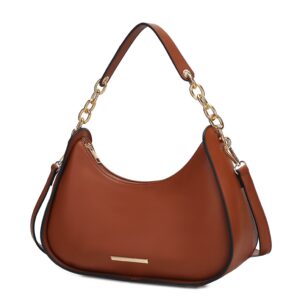 MKF Collection Lottie Vegan Leather Womens Shoulder Bag by Mia k. 