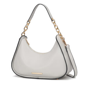 MKF Collection Lottie Vegan Leather Womens Shoulder Bag by Mia k. 