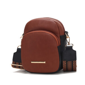 MKF Collection by Mia K, Rachel Womens Crossbody Bag Vegan Leather