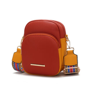 MKF Collection by Mia K, Rachel Womens Crossbody Bag Vegan Leather