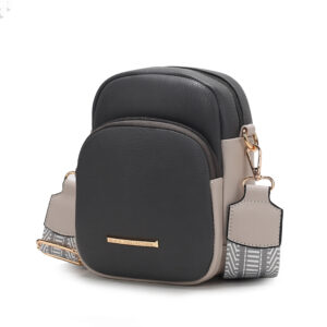 MKF Collection by Mia K, Rachel Womens Crossbody Bag Vegan Leather