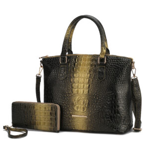 MKF Collection Liora Croc-Embossed Tote Bag by Mia K.