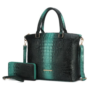 MKF Collection Liora Croc-Embossed Tote Bag by Mia K.