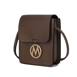 MKF Collection Skylar Vegan Leather Womens Crossbody Bag by Mia K.