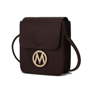 MKF Collection Skylar Vegan Leather Womens Crossbody Bag by Mia K.