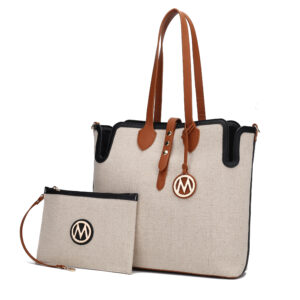 MKF Collection Juliana Oversize Tote & Wristlet by Mia K.